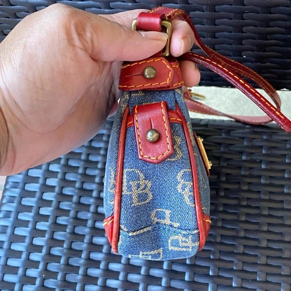 Dooney&Bourke Baguette, Denim Pochette - Picture 8 of 9